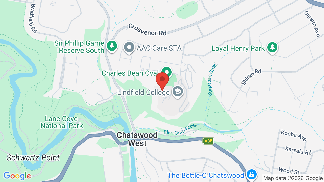 Map showing 321/7 Dunstan Grove, Lindfield